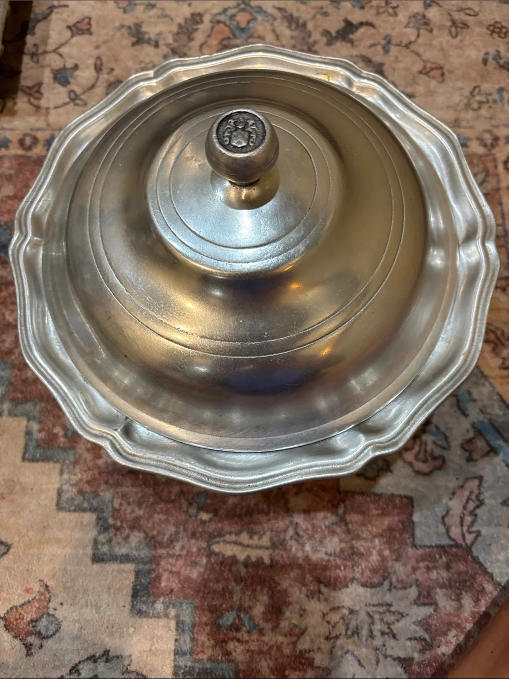 Wilton Columbia Covered Vintage Casserole Made in USA